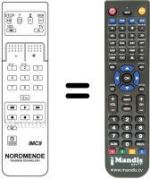 Replacement remote control IMC 9