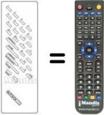 Replacement remote control INFRARED 2060