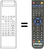 Replacement remote control IR 6000