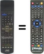 Replacement remote control RM-C761