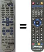 Replacement remote control RM-SDR002E