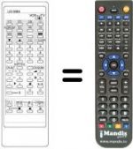 Replacement remote control JXHG