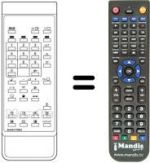 Replacement remote control 4AA4U1T0063