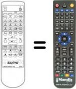 Replacement remote control JXTA
