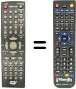 Replacement remote control KM-1618-1