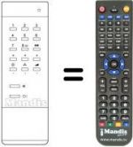 Replacement remote control KTN 3732