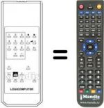 Replacement remote control LOGICOMPUTER