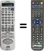 Replacement remote control JVC HR-S9700