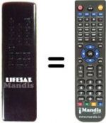 Replacement remote control LS 2400