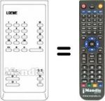 Replacement remote control 263-81360
