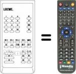 Replacement remote control 263-82600