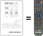 Replacement remote control Vexa VX 1101