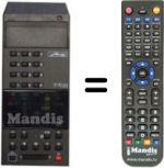Replacement remote control Metz 7757