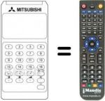 Replacement remote control NON TEXT