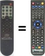 Replacement remote control MSS SERIES