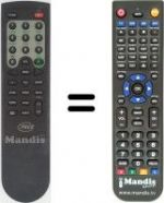 Replacement remote control RC 10