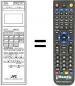 Replacement remote control PQ 10543 BU