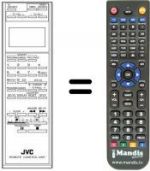 Replacement remote control PQ 10543 H