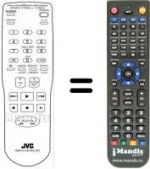 Replacement remote control PQ 21760 D 3