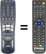 Replacement remote control PQ 21953 F