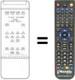 Replacement remote control R 5191 N