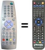 Replacement remote control MC MARREL MCM-X6969