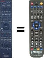 Replacement remote control RC-2930