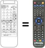 Replacement remote control RC-885
