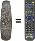 Replacement remote control LG CL 21 N52X
