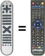 Replacement remote control Goodmans PDP 42X20