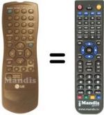 Replacement remote control 3139 228 87871