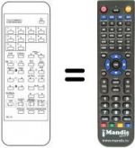 Replacement remote control RC 13