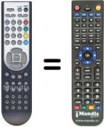 Replacement remote control RC 1900