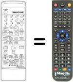 Replacement remote control 076G020010