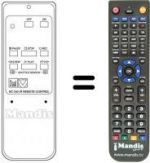 Replacement remote control RC 240