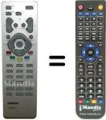 Replacement remote control Hifivox 20 LB 020 S4