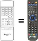Replacement remote control RC 315