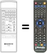 Replacement remote control RC 348