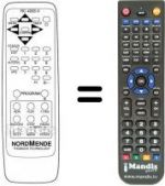 Replacement remote control RC 4203 X