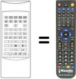 Replacement remote control RC 510