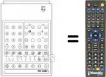 Replacement remote control RC 5260