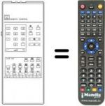 Replacement remote control RC 5352