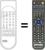 Replacement remote control RC 544