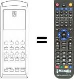 Replacement remote control TLG 1409