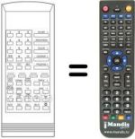 Replacement remote control RC 70