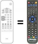 Replacement remote control RC 7976 / 00
