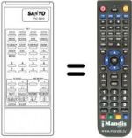 Replacement remote control RC ED / 0