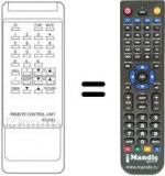 Replacement remote control RC FO1