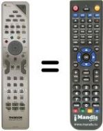 Replacement remote control Hifivox 23 LB 220 S4