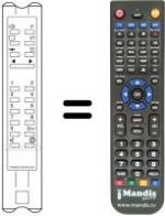 Replacement remote control RCT 300